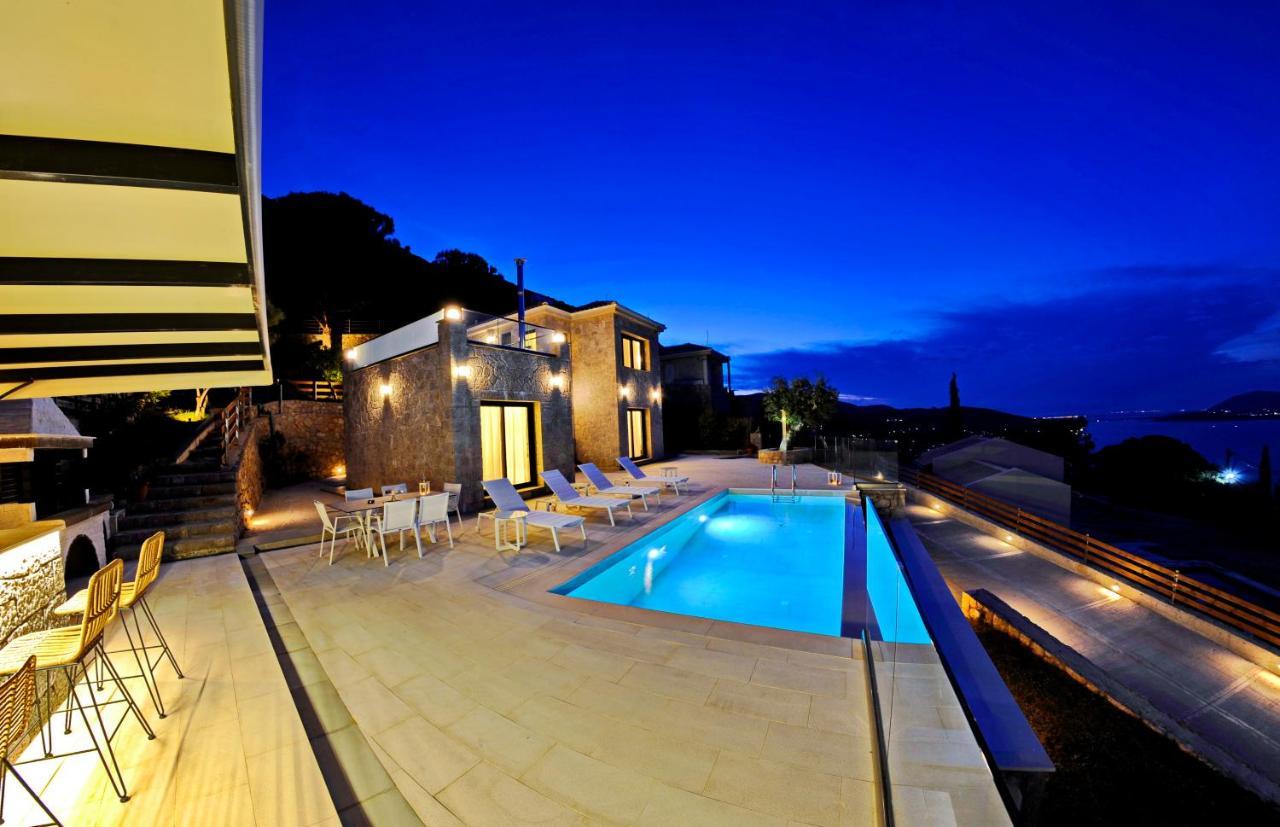 Ionian Stone Luxury Villa Nikiana Exterior photo