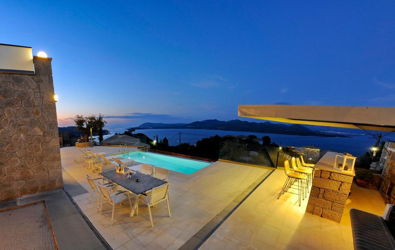 Ionian Stone Luxury Villa Nikiana Exterior photo