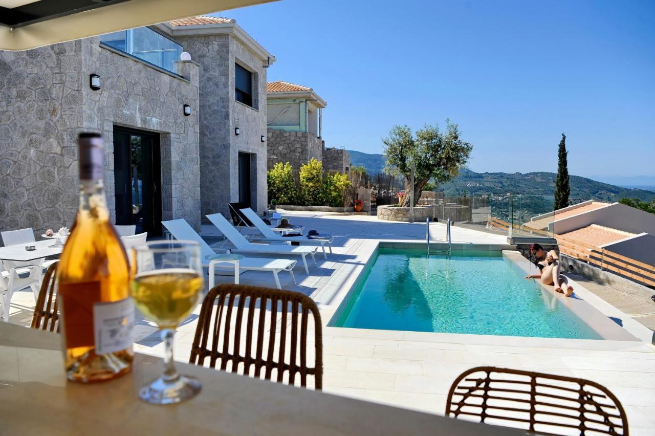 Ionian Stone Luxury Villa Nikiana Exterior photo